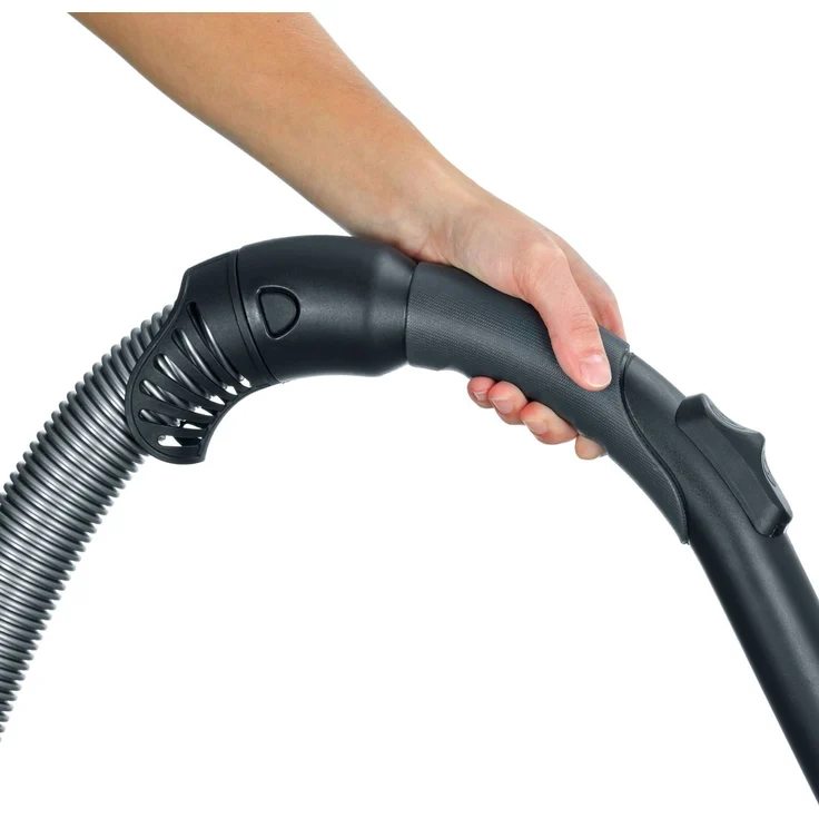 Severin BC 7045 S'Power Snowwhite Bodenstaubsauger, mit Beutel, 750 Watt, platingrau-granatrot  – Bild 3