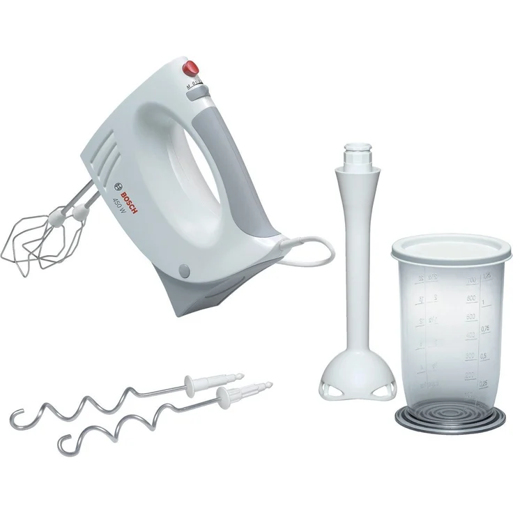 Bosch MFQ3540 Handrührer 450W, Kunststoff, grau-weiß – Bild 1