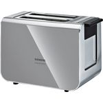 Siemens TT86105 Toaster 860 Watt für 2 Scheiben Toast, wärmeisoliertes Gehäuse, urban grau