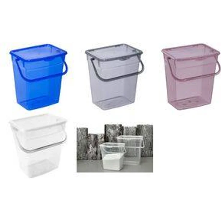 Plast Team Waschmittelbox, 6 Liter, grau-transparent – Bild 2