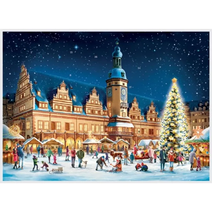 Adventskalender No. 327 Leipzig DIN A3