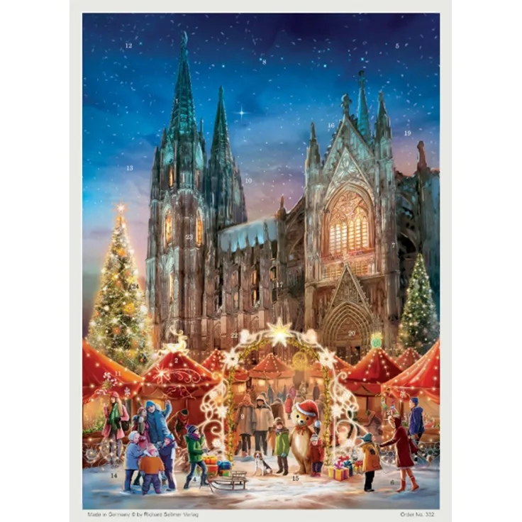 Adventskalender No. 332 Köln DIN A3