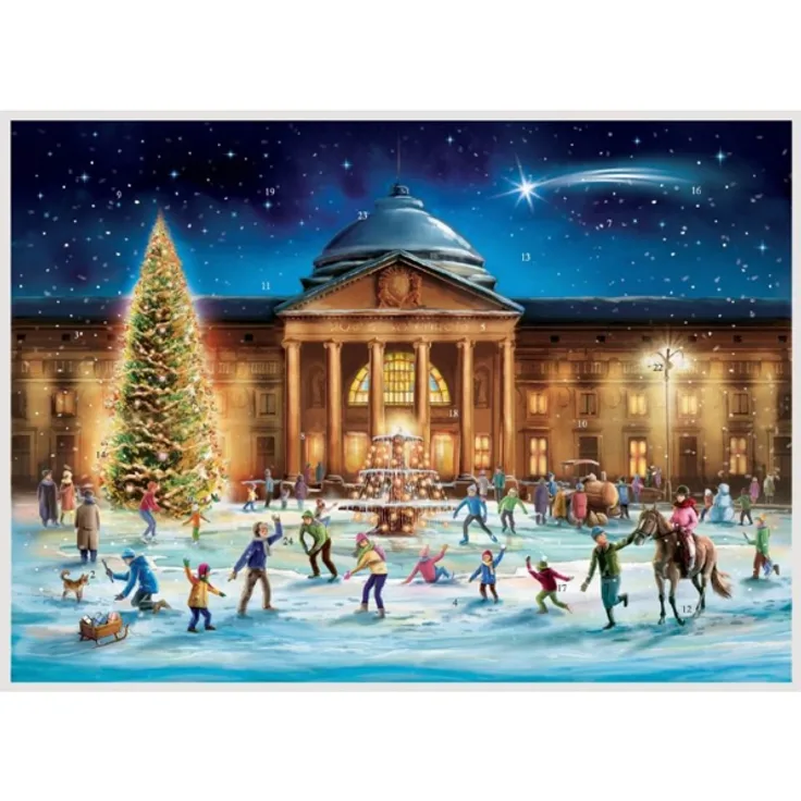 Adventskalender No. 322 Kurhaus Wiesbaden DIN A3