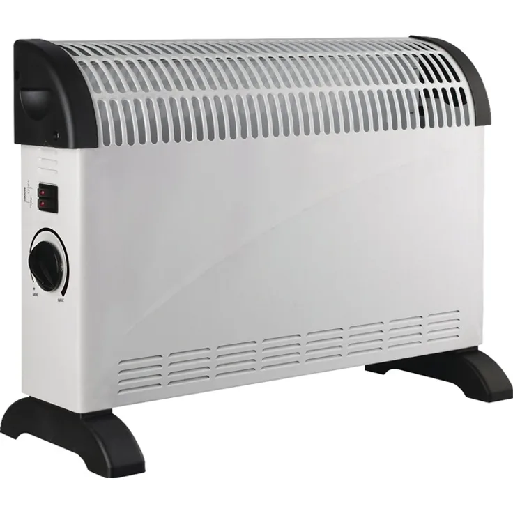 NOW DL01S Frostschutzkonvektor, 1500 Watt, weiß-schwarz, Konvektor