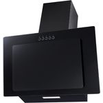 PKM KH-GSH-60BX, Dunstabzugshaube, Glas schwarz Kopffreihaube LED 60cm