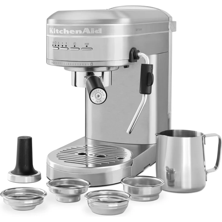 KitchenAid 5KES6503ESX Espressomaschine Edelstahl-Gebürstetes Metall – Bild 5