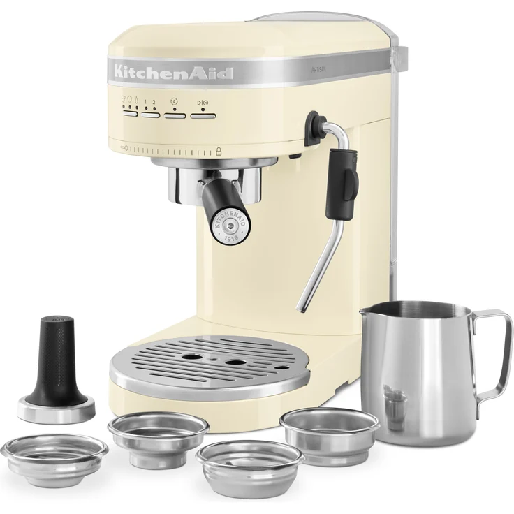 KitchenAid 5KES6503EAC Espressomaschine Crème – Bild 5