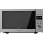 Sega Mikrowelle Cecotec GrandHeat 2000, Standgerät, Flatbed Steel, 700 Watt, 20 Liter Garraum, silber