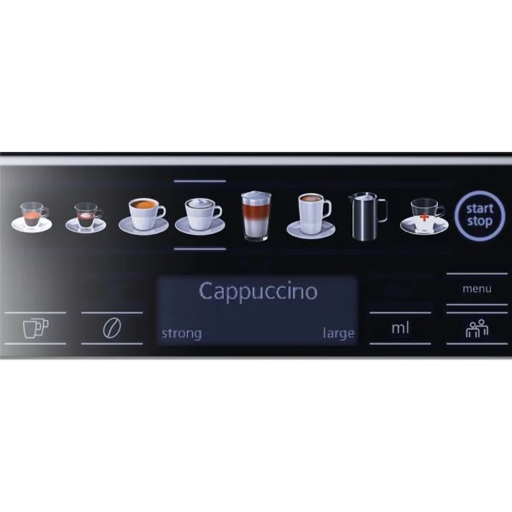 Siemens EQ.6 plus TE657313RW, Kaffeevollautomat, 1,7 l, 1500 W, schwarz, Silber – Bild 3
