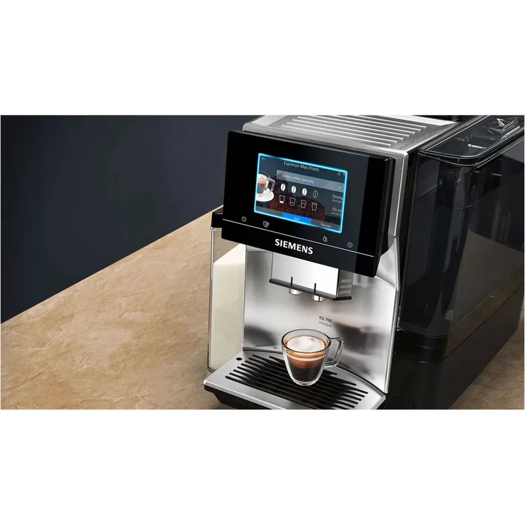 Siemens EQ.700 integral TQ707D03, Kaffeevollautomat, mit Milchsystem, 2,4 l, 1500 W, schwarz – Bild 5