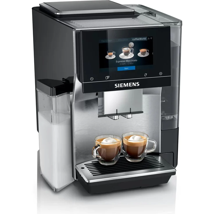 Siemens EQ.700 integral TQ707D03, Kaffeevollautomat, mit Milchsystem, 2,4 l, 1500 W, schwarz – Bild 1