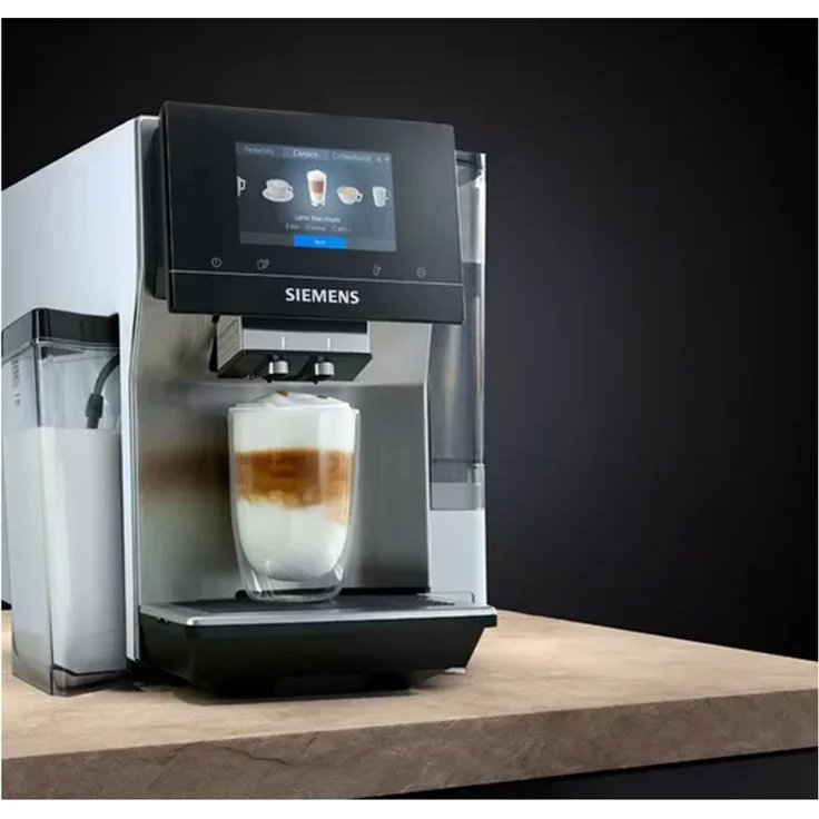 Siemens EQ.700 integral TQ707D03, Kaffeevollautomat, mit Milchsystem, 2,4 l, 1500 W, schwarz – Bild 6