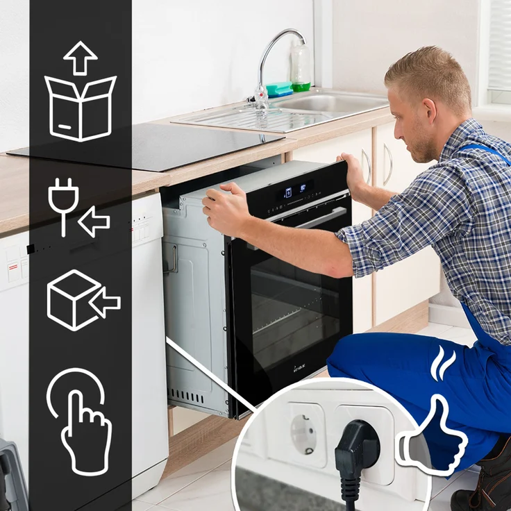 KKT Kolbe EB8017ED Einbaugerätbackofen Elektroherd – Bild 7