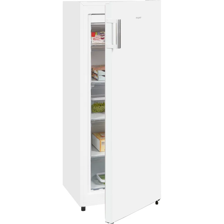 Exquisit GS5231-NF-H-010E Gefrierschrank, freistehend, weiß, NoFrost, Energieklasse E – Bild 2