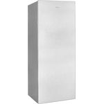 Exquisit GS5230-010E Gefrierschrank, freistehend, silber, Energieklasse E