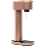 Mysoda Ruby Wassersprudler, inkl. 2 PET-Flaschen, 1 Kohlensäure-Zylinder, Aluminium, kupfer