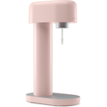 Mysoda Ruby Wassersprudler, inkl. 2 PET-Flaschen, 1 Kohlensäure-Zylinder, Aluminium, Pink