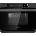 Klarstein Vaporchef Dampfbackofen, Stand-Dampfgarer, 31 Liter, 230 Grad Celsius, 1,5 Liter Wassertank, Dampfgaren: 1100 W, Backofen: 2400 W, Drehregler, Eek: A, Freistehend, Grillen, Luftfrittieren, Schwarz