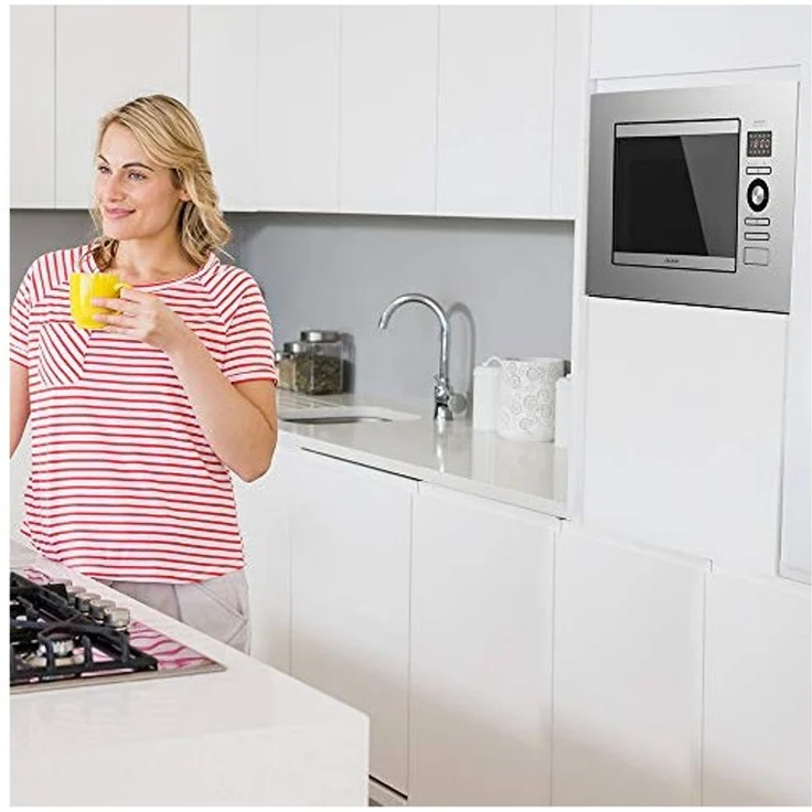 Cecotec Grandheat 2090 Mikrowelle mit Grill, Einbaugerät, 800 Watt, 20 Liter Garraum, Drehteller – Bild 3