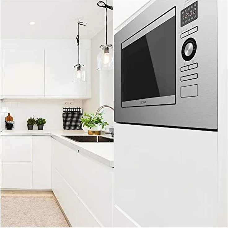 Cecotec Grandheat 2090 Mikrowelle mit Grill, Einbaugerät, 800 Watt, 20 Liter Garraum, Drehteller – Bild 4
