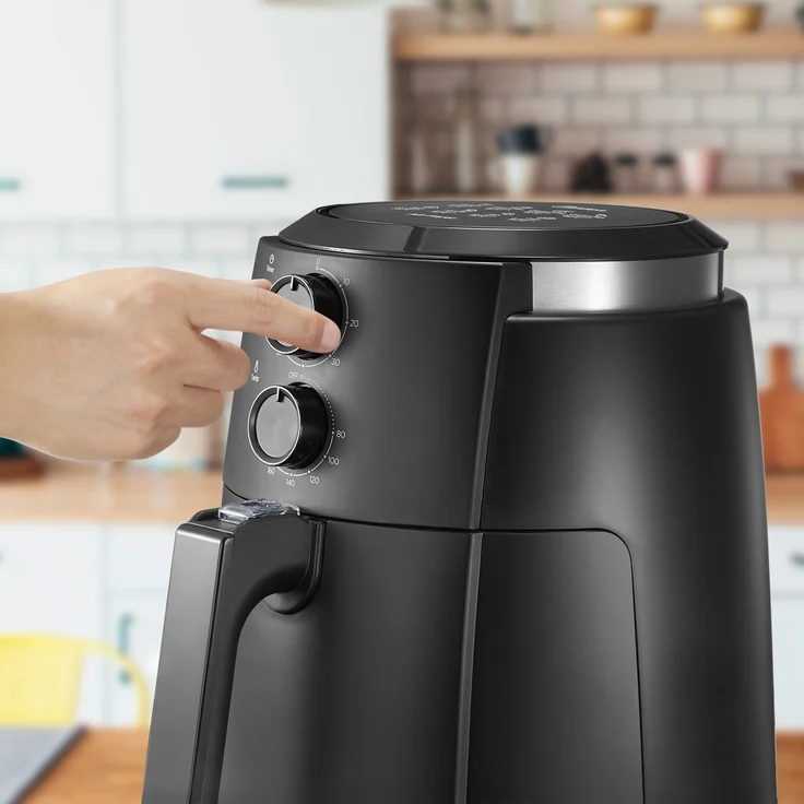 Midea MF-TN35B Heißluftfritteuse, ohne Öl, schwarz – Bild 9