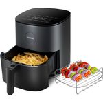 Elekcity Cosori Heißluftfritteuse L501, ohne Öl, 4.7 Liter Fassungsvermögen, 1700 Watt, schwarz, CAF-L501-KEUE