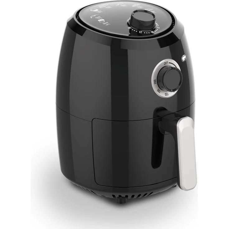 Daewoo DHFRYER HaloAir Airfryer Heißluftfritteuse, ohne Öl, 2.4 Liter Fassungsvermögen, 2000 Watt, Kunststoff, schwarz – Bild 4