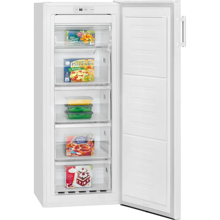 Bomann GS 7325.1 Gefrierschrank, freistehend, weiß, Total NoFrost, Breite 55 cm, Energieklasse E – Bild 5
