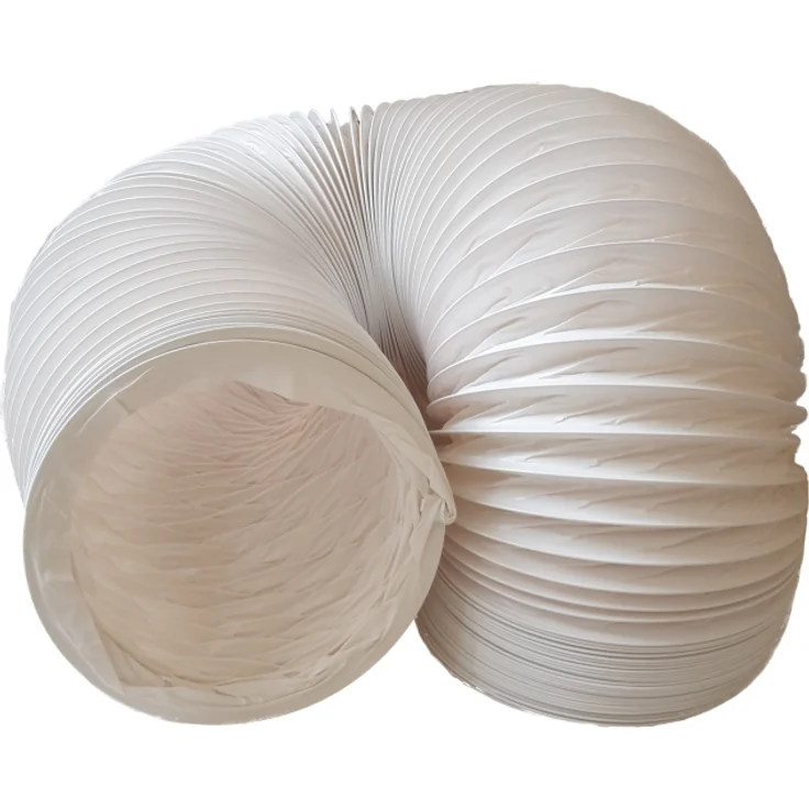 Abluftschlauch PVC flexibel Ø 150 mm, 5 m z.B. für Klimaanlagen, Wäschetrockner, Abzugshaube – Bild 1