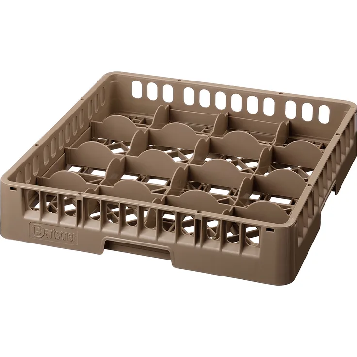 STL Gläserkorb, 16 Fächer, Innenhöhe 83 mm