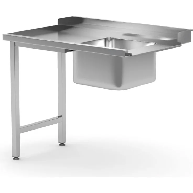 Zulauftisch für Geschirrspüler, rechte Seite