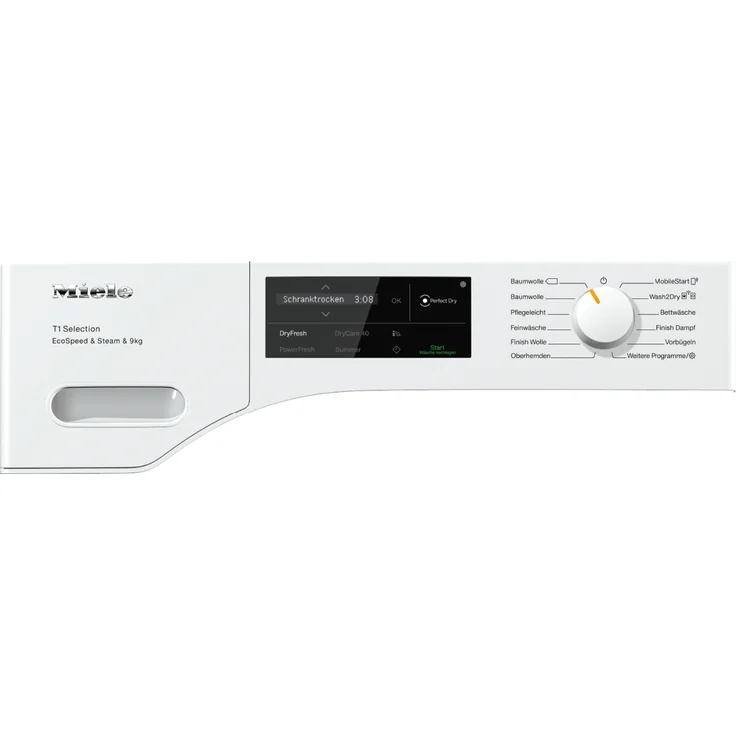 Miele TSL783WP, Wärmepumpentrockner, A+++, Fassungsvermögen 9 kg, Standgerät, Breite 59,6 cm – Bild 2