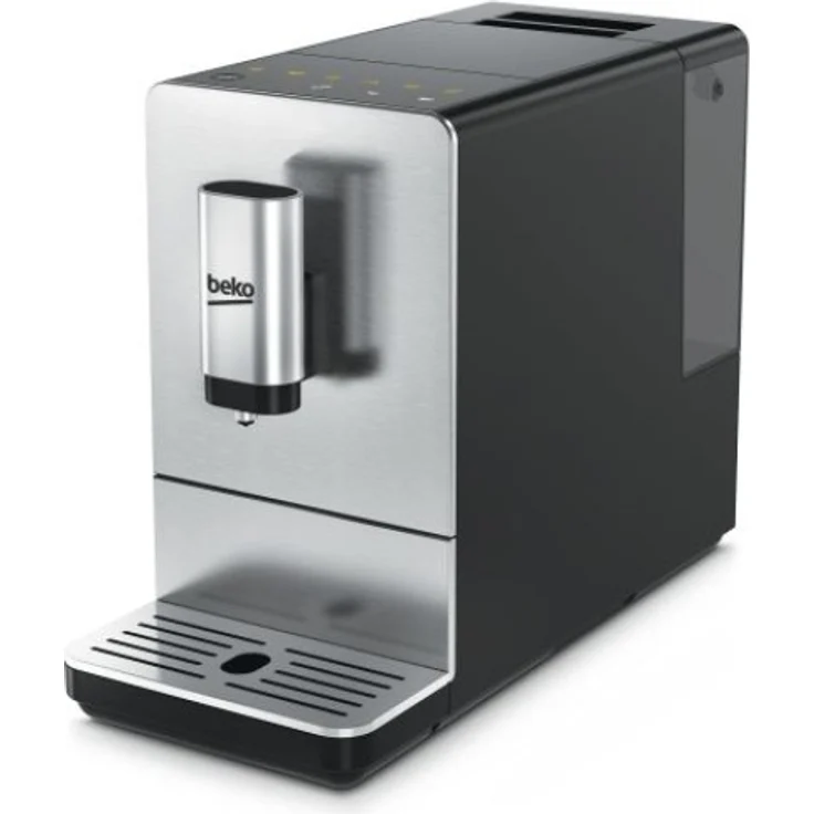 Beko CEG5301X Kaffeevollautomat, silber-schwarz – Bild 1