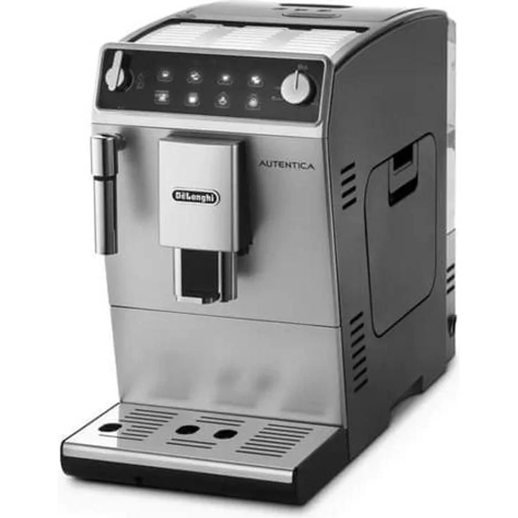 De'Longhi Autentica ETAM 29.510.SB Kaffeevollautomat, 1,3 l Wassertank, Milchaufschäumdüse, silber-schwarz – Bild 1