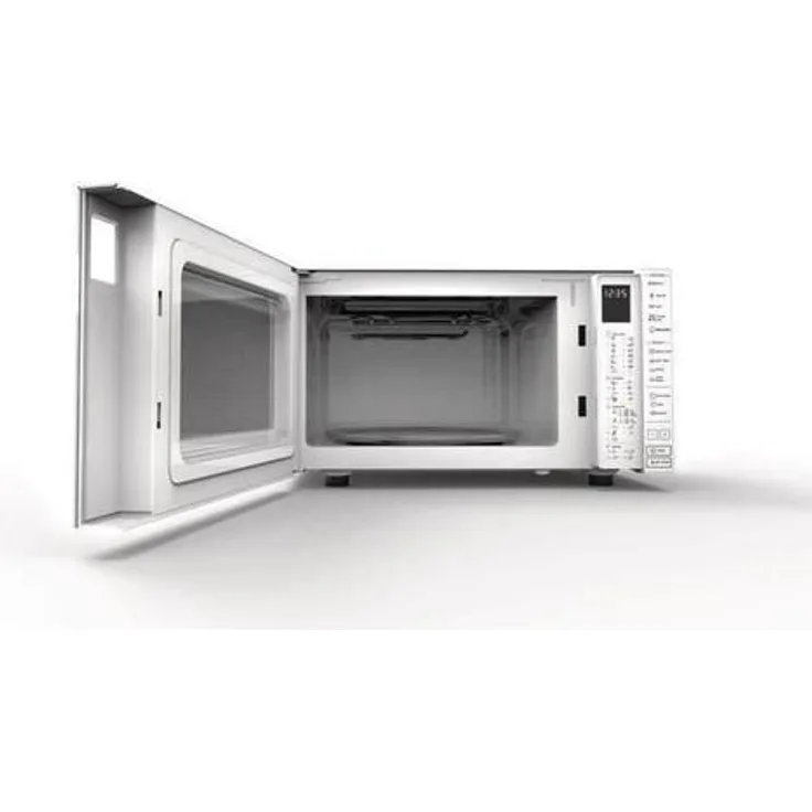 Whirlpool MWP304W Mikrowelle mit Grill und Dampfgarer, Standgerät, 900 Watt, 30 Liter Garraum, weiß