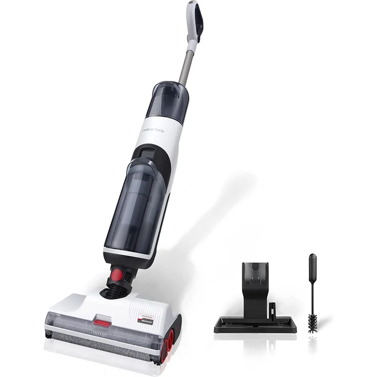 Roborock Dyad 3in1 Bodenreiniger, Intelligente Doppelbürste Waschsauger, Kabelloser Nass-Trocken-Sauger, Selbstreinigend, Geeignet für Hartböden und Teppiche – Bild 2