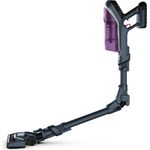 Rowenta RH9638 XForce Flex 8.60 Allergy Handstaubsauger, 35 min Akkubetrieb, mit Flex-Gelenk, grau-lila