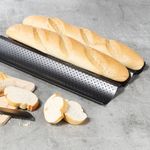 Feelino BAGUETTEBLECH MIT ANTIHAFTBESCHICHTUNG BACKBLECH BAGUETTE BACKFORM (3)
