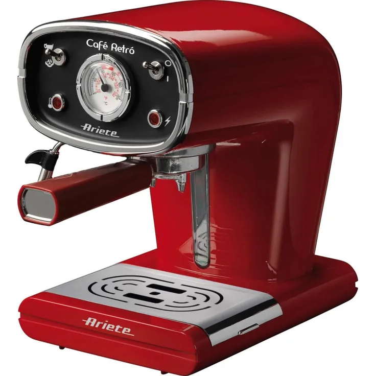 Ariete Café Retro Espressomaschine 850W 1 L Rot