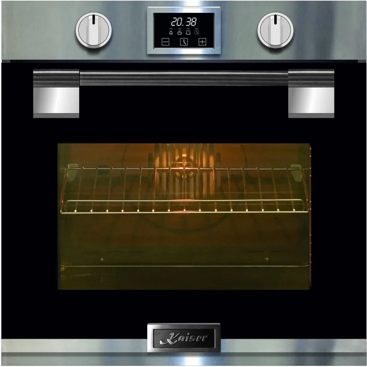 Kaiser Eh 6337 - Premium Einbaugerät Backofen 79L Pyrolyse Softclose-System 11 Fkt.