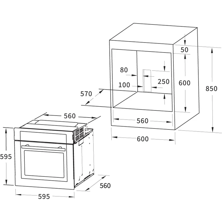 KKT Kolbe Einbaugerätbackofen und Mikrowelle SET8013EBM, EB8013ED+EBM4502ED – Bild 7