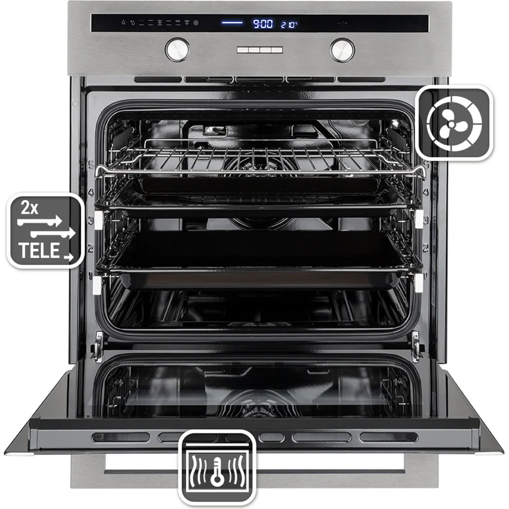 KKT Kolbe Einbaugerätbackofen und Mikrowelle SET8013EBM, EB8013ED+EBM4502ED – Bild 5