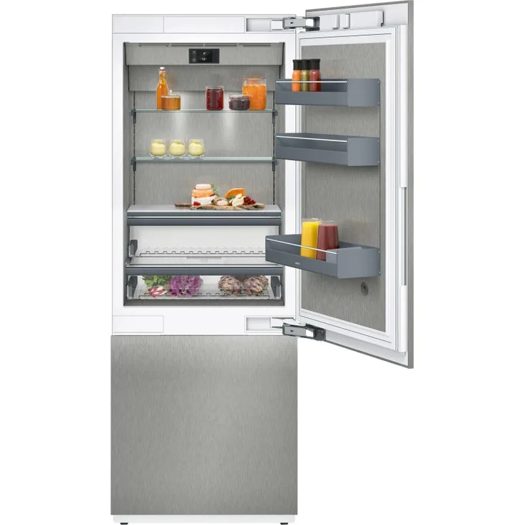 Gaggenau RB47230 Serie 400 Vario Kühl-Gefrierkombination mit Gefrierbereich unten, Einbau, Breite 75.6 cm, Energieklasse E