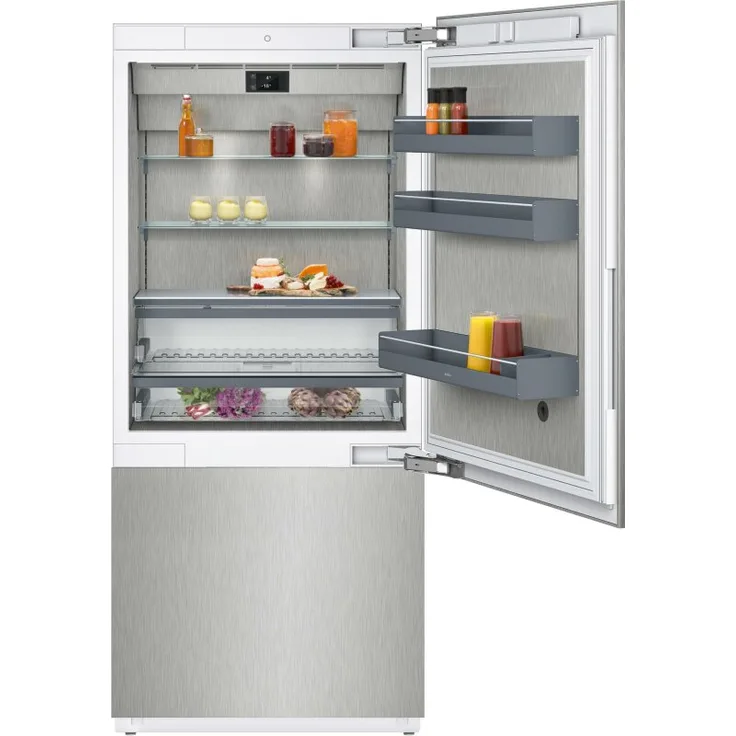 Gaggenau RB492305 Serie 400 Vario Kühl-Gefrierkombination mit Gefrierbereich unten, Einbau, Breite 90.8 cm, Energieklasse E