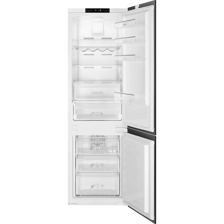 Smeg C8174TNE Kühl-Gefrierkombination, Einbau, Höhe 177 cm, Energieklasse E – Bild 1