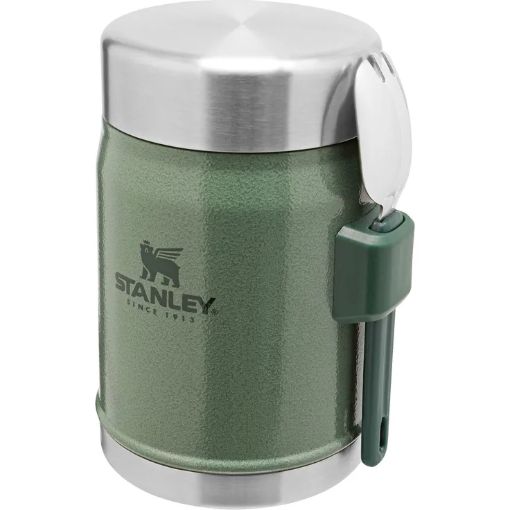 Stanley CLASSIC FOOD JAR + SPORK, Edelstahl, 0,4L, grün