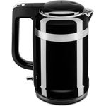 KitchenAid 5KEK1565EOB Design Wasserkocher, 1,5L, 2400W, LED-Anzeige, kabellos, doppelwandig, onyx schwarz, Serie: 5KEK1565
