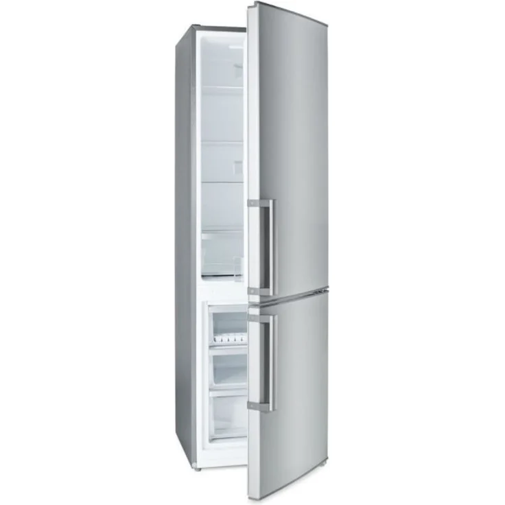 Wolkenstein KGK 180 Kühl-Gefrierkombination, freistehend, inox, NoFrost, Breite 55.4 cm, Energieklasse E – Bild 9