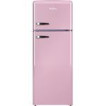 Amica KGC 15636 P Kühl-Gefrierkombination, freistehend, pink, Retrodesign, NoFrost, Breite 55 cm