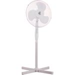 Noor Standventilator in drei Stufen einstellbar, Höhenverstellbar 110-130 cm Weiß